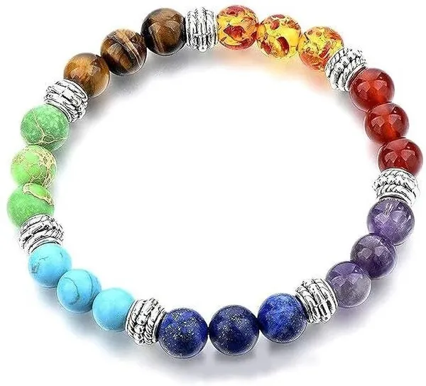 Multiagate_Stone_Beads,_Crystal_Bracelet_()