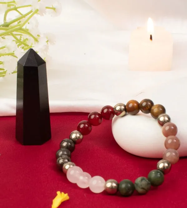 Multiagate_Green_Aventurine,_Golden_Pyrite,_Crystal,_Tiger's_Eye,_Citrine,_Clear_Quartz,_Green_Jade_Beads_Bracelet_()