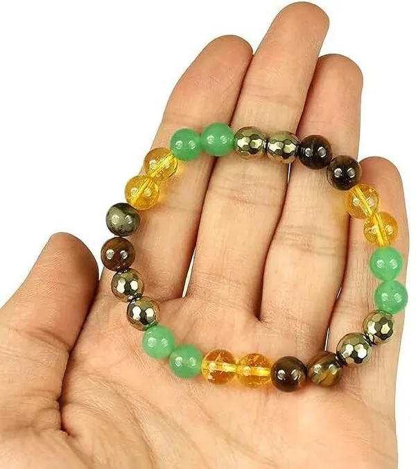 Multiagate_Stone,_Citrine_+_Golden,_Tiger's_Eye,_Green_Jade_Crystal_Bracelet_()