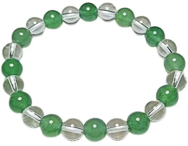 Multiagate_Green_Aventurine,_Clear_Quartz_Beads_Charm_Bracelet_()