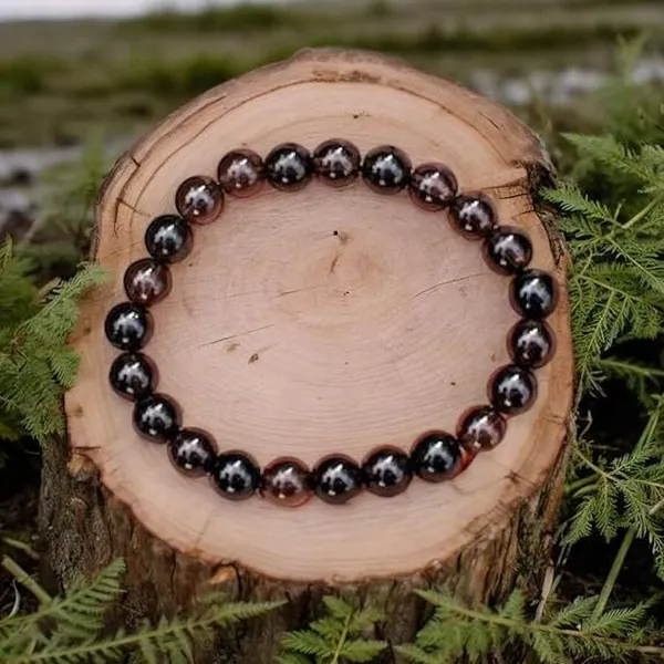 Multiagate_Stone,_Crystal_Beads_Bracelet_()