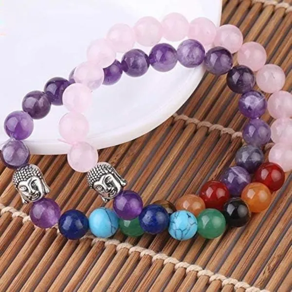 Multiagate_Stone,_Rose_Quartz,_Amethyst,_7_Chakra_Beads,_Crystal_Charm_Bracelet_()