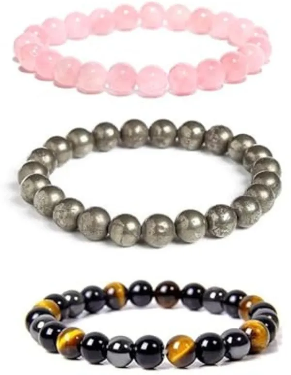 Multiagate_Pyrite,_Stone,_Rose_Quartz,_Tiger's_Eye,_Black_Obsidian_Beads,_Crystal_Charm_Bracelet_()