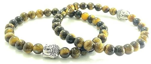 Multiagate_Stone,_Tiger's_Eye_Crystal_Bracelet_()