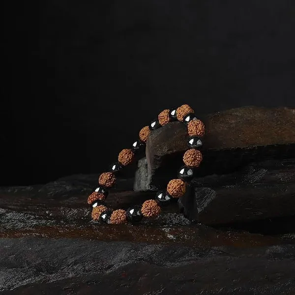 Multiagate_Stone,_Rudraksha_Beads,_Crystal_Bracelet_()