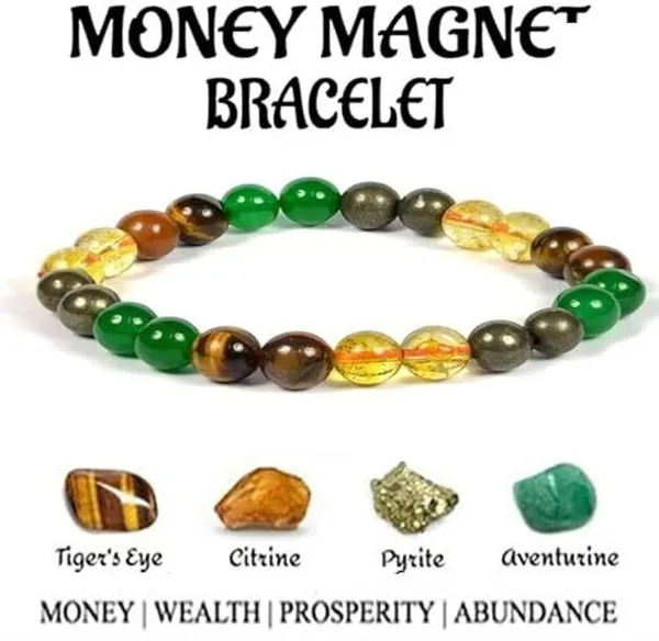 Multiagate_Pyrite,_Stone,_Citrine_+_Golden,_Tiger's_Eye_Beads,_Crystal_Bracelet_()
