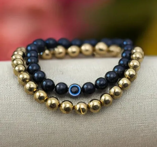 Multiagate_Stone,_Golden_Pyrite,_Evil_Eye,_Black_Obsidian_Beads,_Crystal_Bracelet_()