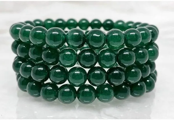 Multiagate_Crystal,_Green_Jade_Beads_Charm_Bracelet_()