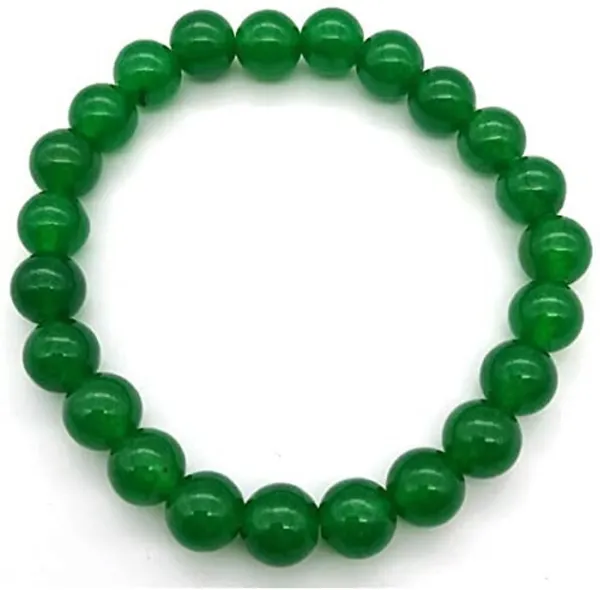 Multiagate_Stone,_Green_Jade_Crystal_Bracelet_()