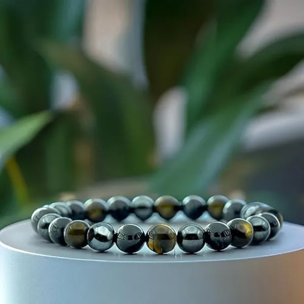 Multiagate_Stone_Beads,_Crystal_Bracelet_()
