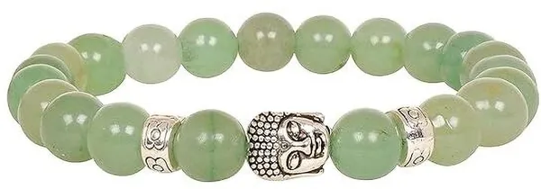 Multiagate_Stone,_Green_Aventurine_Beads,_Crystal_Bracelet_()