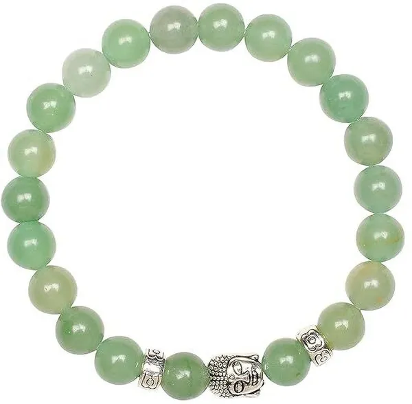 Multiagate_Stone,_Green_Aventurine_Beads,_Crystal_Bracelet_()