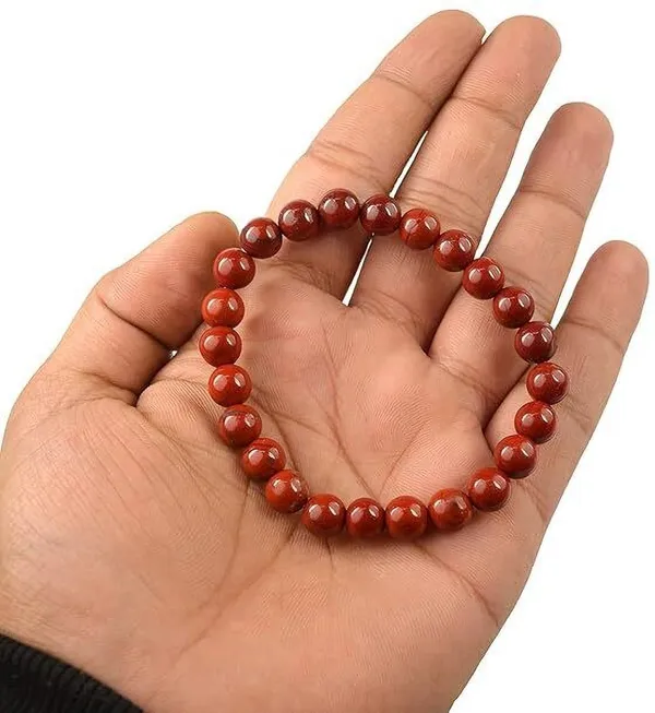 Multiagate_Crystal,_Red_Beads_Charm_Bracelet_()
