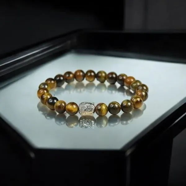 Multiagate_Crystal,_Tiger's_Eye_Beads_Charm_Bracelet_()
