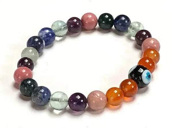Multiagate_Stone,_Evil_Eye_Beads,_Crystal_Bracelet_()