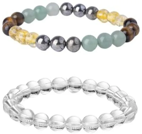 Multiagate_Pyrite,_Stone,_Green_Aventurine,_Tiger's_Eye,_Citrine,_Clear_Quartz_Beads,_Crystal_Charm_Bracelet_()