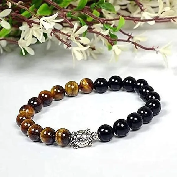 Multiagate_Stone,_Tiger's_Eye_Beads,_Crystal_Charm_Bracelet_()
