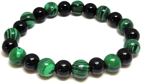 Multiagate_Stone_Beads,_Crystal,_Malachite_Charm_Bracelet_()