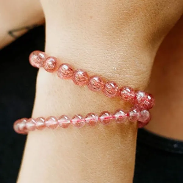 Multiagate_Stone,_Crystal_Beads_Charm_Bracelet_()