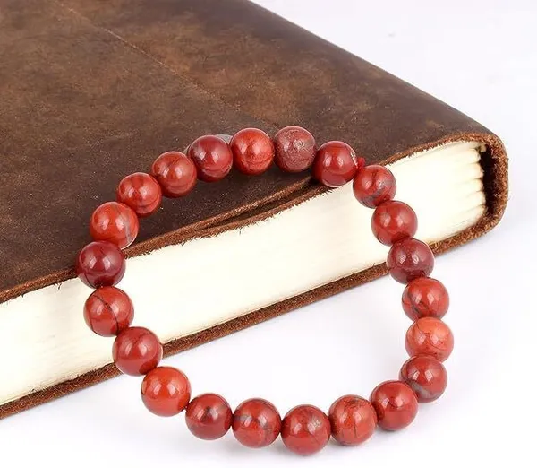Multiagate_Crystal,_Red_Beads_Charm_Bracelet_()