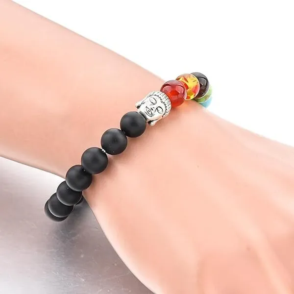 Multiagate_Crystal,_7_Chakra_Beads_Charm_Bracelet_()