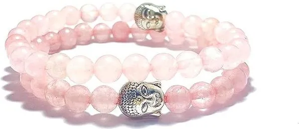 Multiagate_Stone,_Rose_Quartz_Beads,_Crystal_Bracelet_()