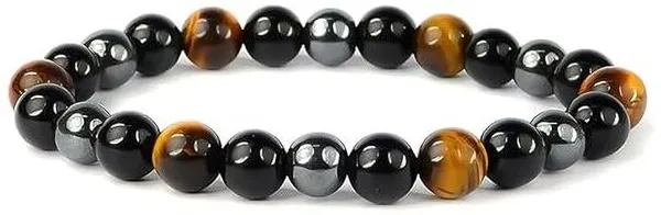 Multiagate_Crystal,_Tiger's_Eye,_Black_Obsidian_Beads_Charm_Bracelet_()