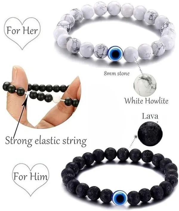 Multiagate_Howlite,_Crystal,_Lava_Beads_Charm_Bracelet_(Pack_of_2)