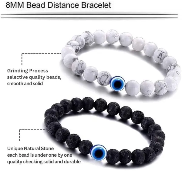 Multiagate_Howlite,_Crystal,_Lava_Beads_Charm_Bracelet_(Pack_of_2)