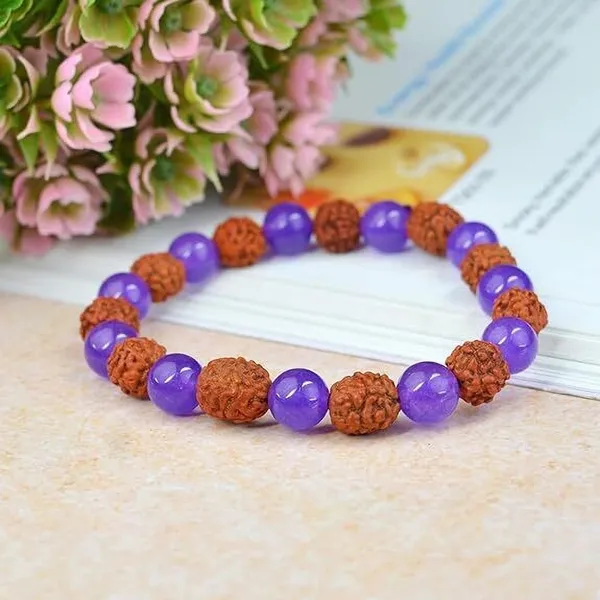 Multiagate_Stone,_Crystal,_Rudraksha_Crystal_Bracelet_()