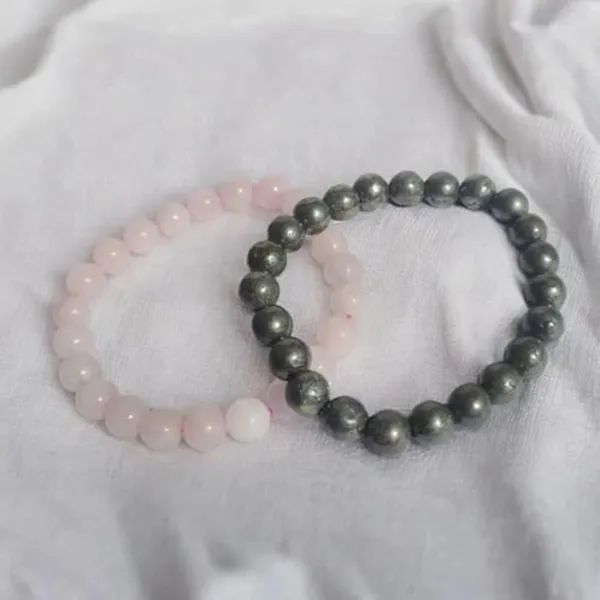 Multiagate_Pyrite,_Stone,_Rose_Quartz_Beads,_Crystal_Bracelet_()