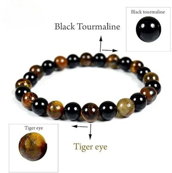 Multiagate_Stone,_Tiger's_Eye_Beads,_Crystal_Bracelet_()