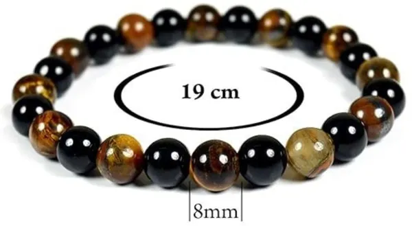 Multiagate_Stone,_Tiger's_Eye_Beads,_Crystal_Bracelet_()