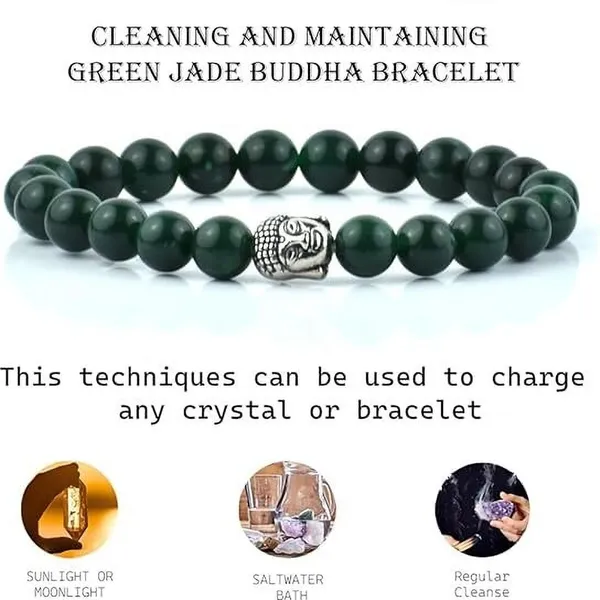 Multiagate_Stone,_Green_Jade_Beads,_Crystal_Charm_Bracelet_()