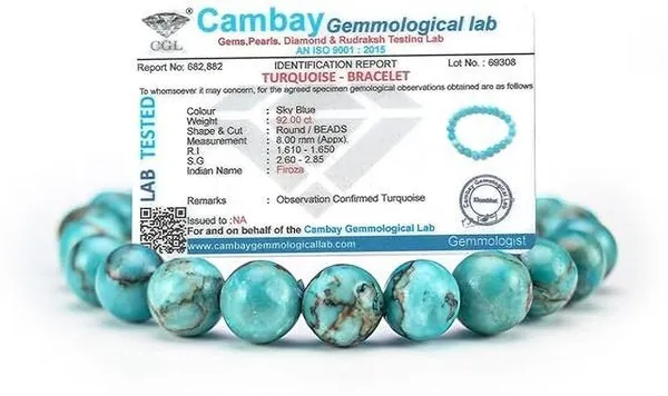 Multiagate_Stone,_Turquoise_Beads,_Crystal_Charm_Bracelet_()