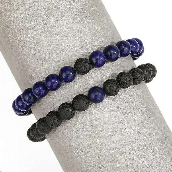 Multiagate_Lapiz_Lazuli,_Stone,_Lava_Beads,_Crystal_Bracelet_()