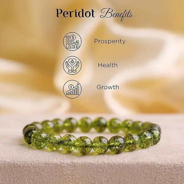 Multiagate_Crystal,_Peridot_Beads_Charm_Bracelet_()