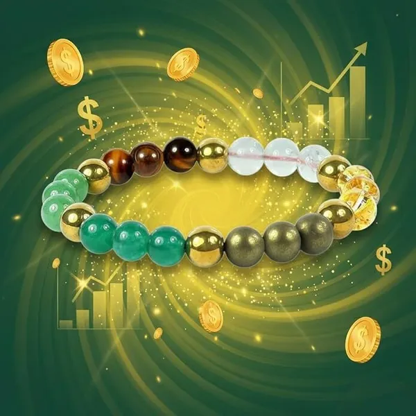 Multiagate_Pyrite,_Green_Aventurine,_Citrine_+_Golden,_Tiger's_Eye,_Citrine,_7_Chakra,_Clear_Quartz_Beads,_Agate,_Crystal_Bracelet_()