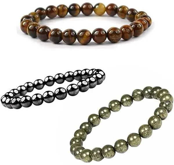 Multiagate_Pyrite,_Stone,_Tiger's_Eye_Beads,_Crystal_Charm_Bracelet_()