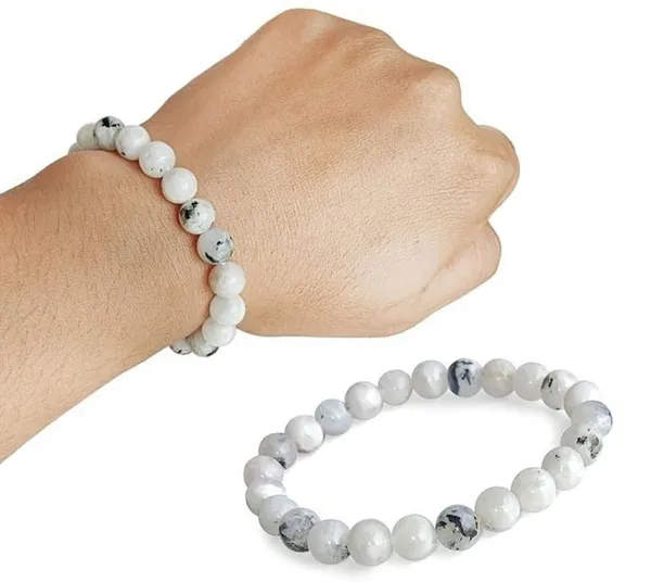 Multiagate_Stone,_Crystal_Beads_Charm_Bracelet_()