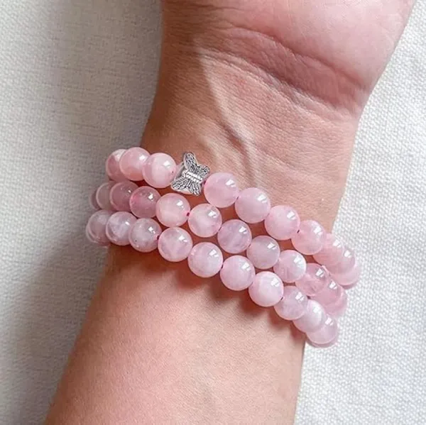 Multiagate_Stone,_Rose_Quartz_Beads,_Crystal_Bracelet_()
