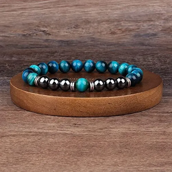 Multiagate_Stone,_Crystal_Beads_Bracelet_()