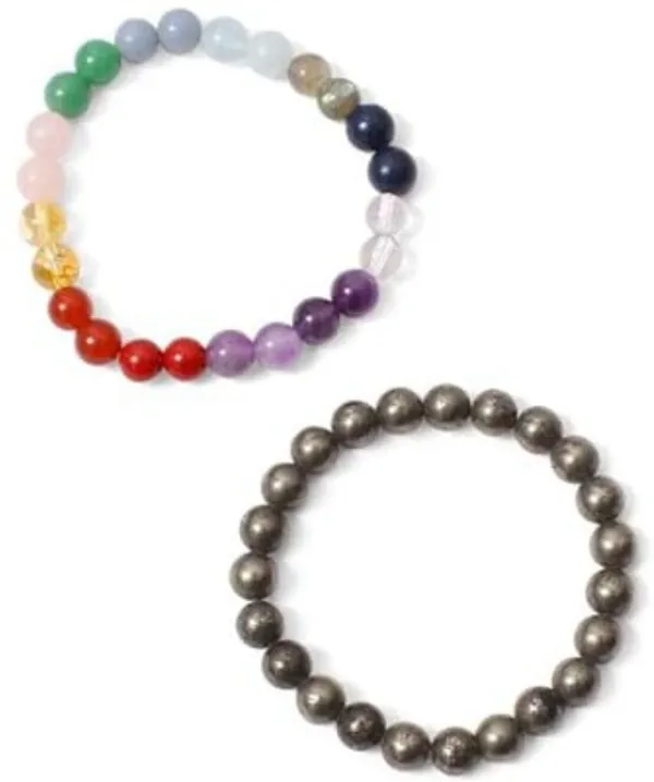 Multiagate_Pyrite,_Stone,_7_Chakra_Beads,_Crystal_Charm_Bracelet_()
