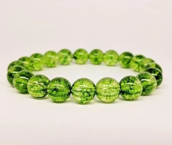 Multiagate_Stone,_Peridot_Beads,_Crystal_Charm_Bracelet_()