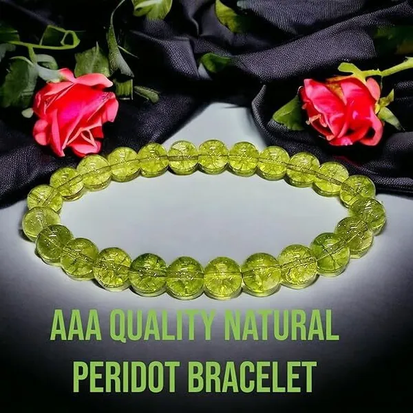 Multiagate_Stone,_Peridot_Beads,_Crystal_Charm_Bracelet_()