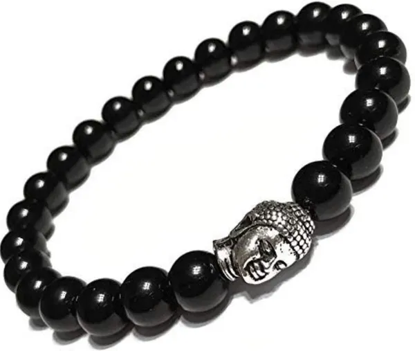 Multiagate_Stone,_Crystal,_Black_Obsidian_Crystal_Bracelet_()
