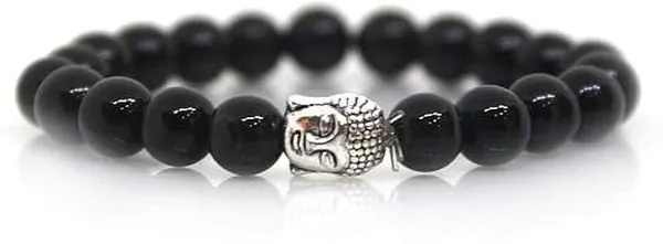Multiagate_Stone,_Crystal,_Black_Obsidian_Crystal_Bracelet_()