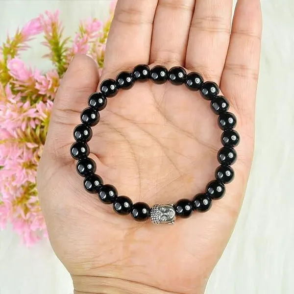 Multiagate_Stone,_Crystal,_Black_Obsidian_Crystal_Bracelet_()