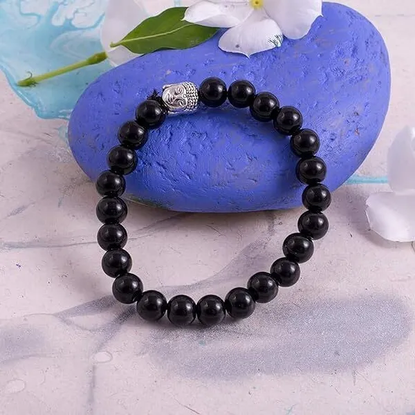 Multiagate_Stone,_Crystal,_Black_Obsidian_Crystal_Bracelet_()