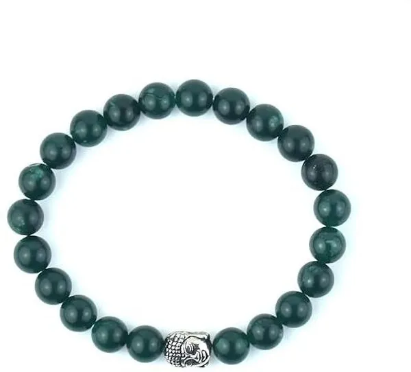 Multiagate_Stone,_Green_Jade_Beads,_Crystal_Charm_Bracelet_()